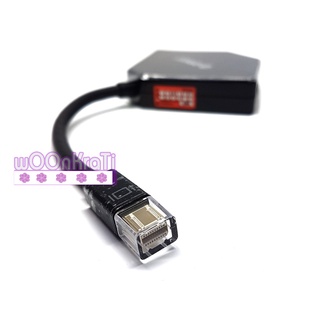 ORICO DMP-HDV3S Mini DisplayPort to HDMI / DVI / VGA Adapter สายแปลง ให้เลือกสีดำและสีขาว