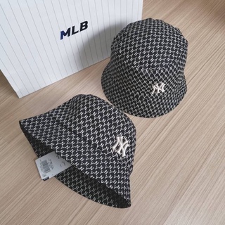 พร้อมส่ง MLB monogram bucket hat หมวกปีก หมวกบัคเกต