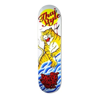 Thaistyle Tiger Skateboard Deck Size 8.0, 8.375"