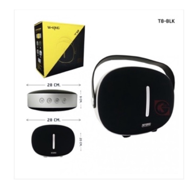 ของแท้!! W-KING Bluetooth Speaker ลำโพงบลูทูธ รุ่น wKing-T8  30W
