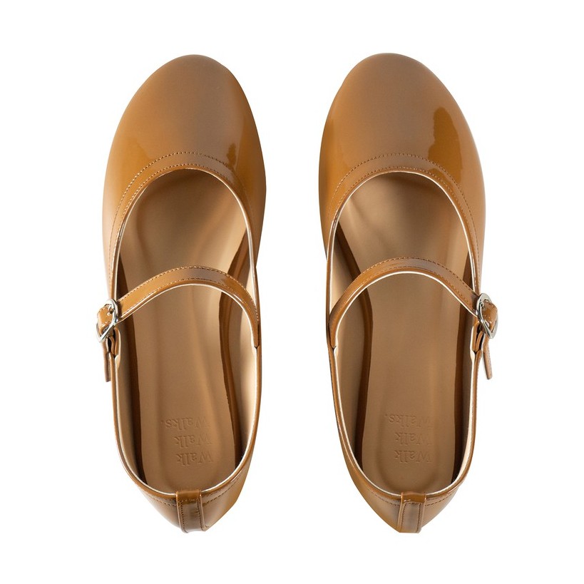 Ava (Mary Jane Shoes) สี Tan รองเท้าทรง Mary Jane Shoes