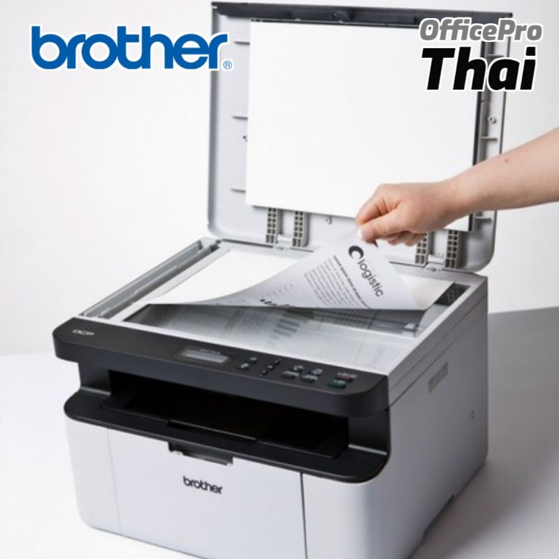 เครื่องปริ้นเตอร์มัลติฟังก์ชันเลเซอร์ Brother DCP-1610Wเชื่อมต่อแบบไร้สายมัลติฟังก์ชันเลเซอร์ 3-in-1 Print/Copy/Scan