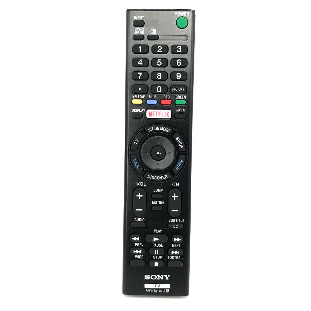RMT-TX100U รีโมทสําหรับ Sony Bravia RMTTX100U รีโมทคอนโทรลทีวี XBR75X850C/55X855C KDL-50W800C KDL-50
