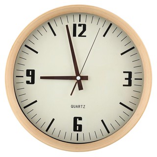 clock WALL CLOCK HOME LIVING STYLE MOKUSEI 12" BROWN Home decoration Home &amp; Furniture นาฬิกา นาฬิกาแขวน HOME LIVING STYL