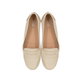 SHU LOAFER MOCCASIN ORIGINAL - FAIR NUDE รองเท้าโลฟเฟอร์
