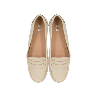 SHU LOAFER MOCCASIN ORIGINAL - FAIR NUDE รองเท้าโลฟเฟอร์