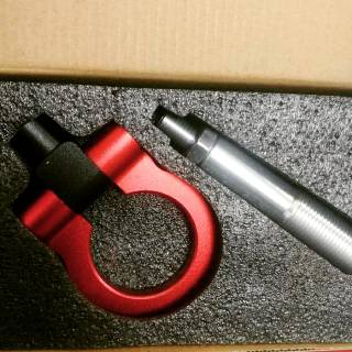 Towing HOOK กันชนหน้ารถยนต์ สีแดง สีดํา สีฟ้า สีม่วง สีทอง สําหรับ toyota yaris sienta vios Old 2005 To 2013 2006 2007 2008 2009 2010 2011 2012