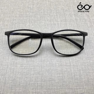 Optical Plus แว่นสายตาสั้นและยาว Glasses เลนส์กรองแสง Blue filter เลนส์กรองแสงสีฟ้าที่มีโทษ 6801 black