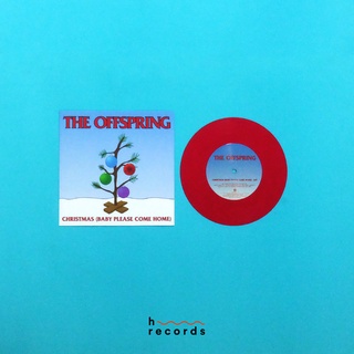 (ส่งฟรี) แผ่นเสียง The Offspring - Christmas (Baby Please Come Home) (7" Red Vinyl)