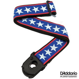 DAddario® Planet Waves (50PLA10) สายสะพายกีตาร์ ปลายสายมีระบบล็อคพิเศษ กว้าง 2 นิ้ว ** Made in Canada **