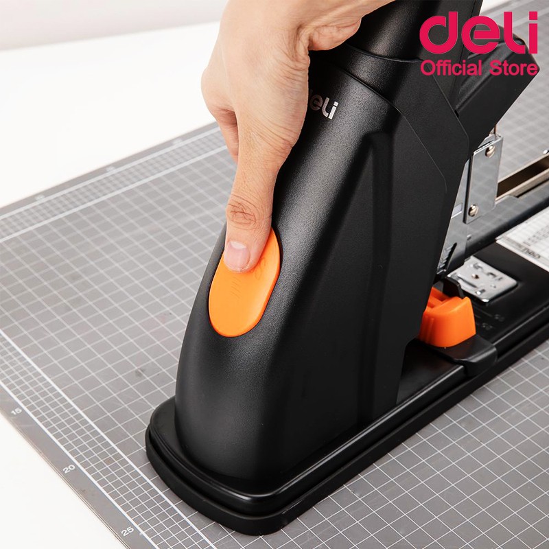Deli 0383 Effortless Heavy Duty Stapler เครื่องเย็บกระดาษ 210 แผ่น รุ่น