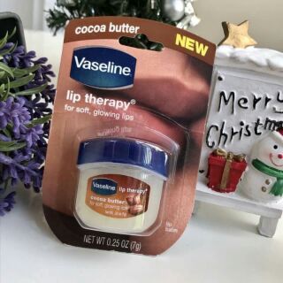 Vaseline Lip Therapy 7g. ลิปมันบำรุงปาก กระปุกจิ๋วน่ารัก พกพาง่าย