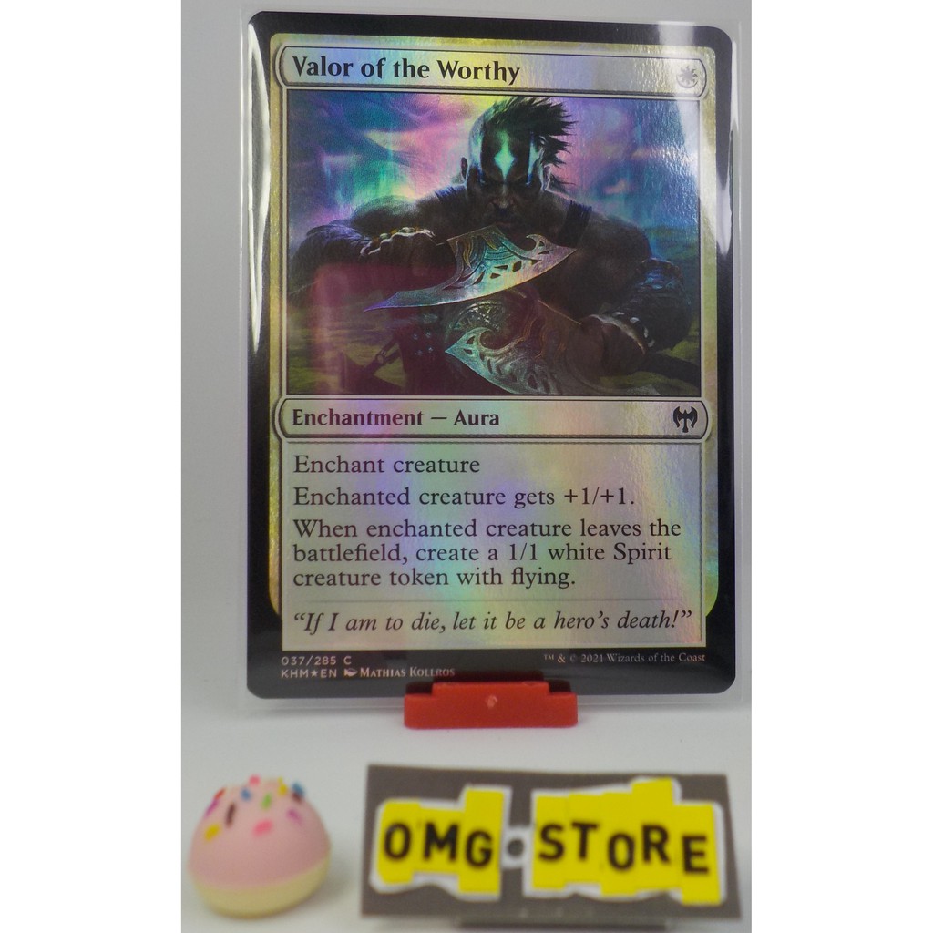 Valor of the Worthy | Kaldheim FOIL[C]