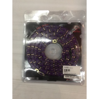 โซ่ (SUN) สีม่วง 420-120 ข้อ รหัสสินค้า 039111