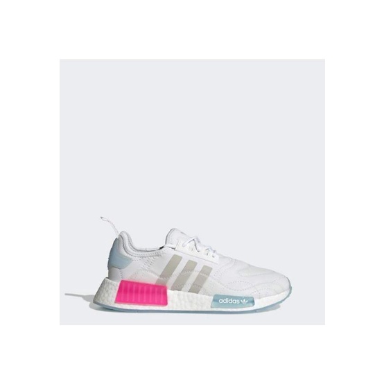 รองเท้าผ้าใบADIDAS ORIGINALS NMD R1 Shoes ผู้หญิง สีขาว แท้100% เบอร์40