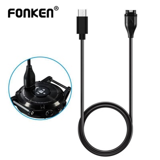 Fonken แท่นชาร์จ USB สําหรับ Garmin Fenix 5 5S 5X Plus 6 6S 6X Pro Sapphire Venu Vivoactive 4 3 945 245 45 Quatix 5