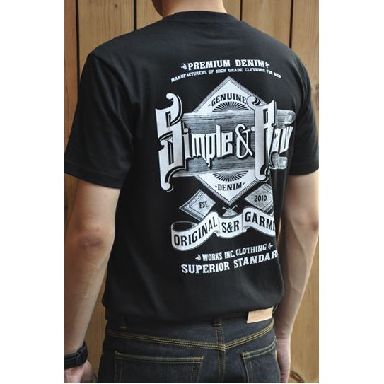 Simple&Raw – Ts704 Western Heritage (Black) ราคา ถูกที่สุด ดีลบีเคเค
