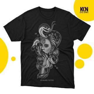 เสื้อยืด T-Shirt  SNAKE เสื้อยืดแนวสตรีท สวมใส่สบาย ไม่ร้อน ระบายอากาศได้ดี ใส่เล่นสเก็ตสบาย ลายติดแน่น