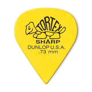 ปิ๊กDunlop รุ่น TORTEX SHARP เต่าแหลมเหลือง 0.73 mm