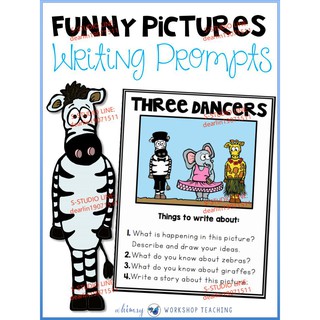 Kindergarten, 1st, 2nd,Funny Picture Writing Prompts and Writing Templatesการเรียนการเขียนภาษาอังกฤษ-อเมริกา