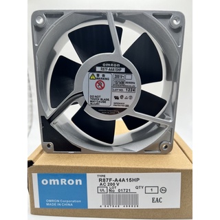 พัดลม omron R87F-A4A15HP AC 200 V ขนาด 120*120*38mm