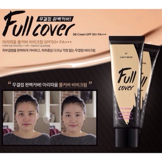 Aritaum Full Cover BB Cream สี 02 Natural Beige