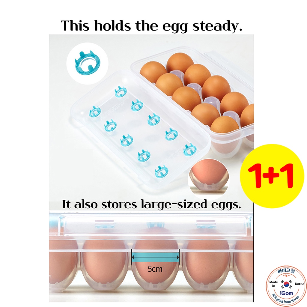 [Cimelax] Korea Egg tray. 2 cases that can hold ten eggs!