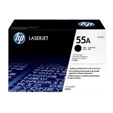 HP 55A Black Original LaserJet Toner Cartridge (CE255A) ตลับหมึกโทนเนอร์ ของแท้