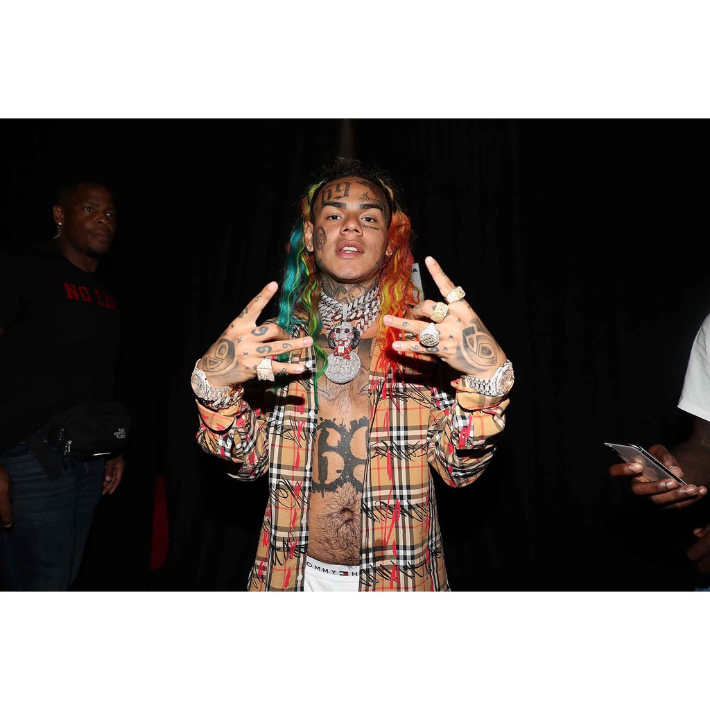 โปสเตอร์ 6ix9ine เทคาชิ ซิกซ์ไนน์ Tekashi69 Poster Hip hop Hiphop ฮิปฮอป rapper แร็ปเปอร์ ของขวัญ โป