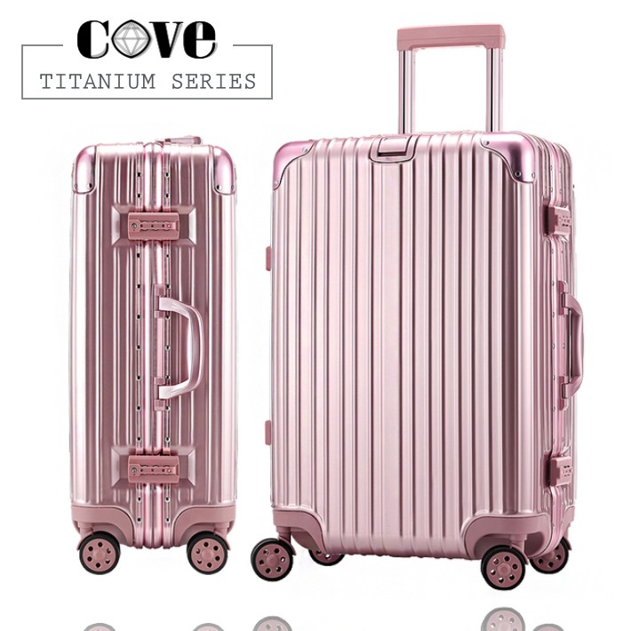 Cove Luggage กระเป๋าเดินทางล้อลาก Rose Gold