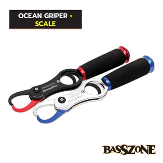 คีมคีบปากปลา กริปเปอร์ BASSZONE OCEAN GRIPER + SCALE