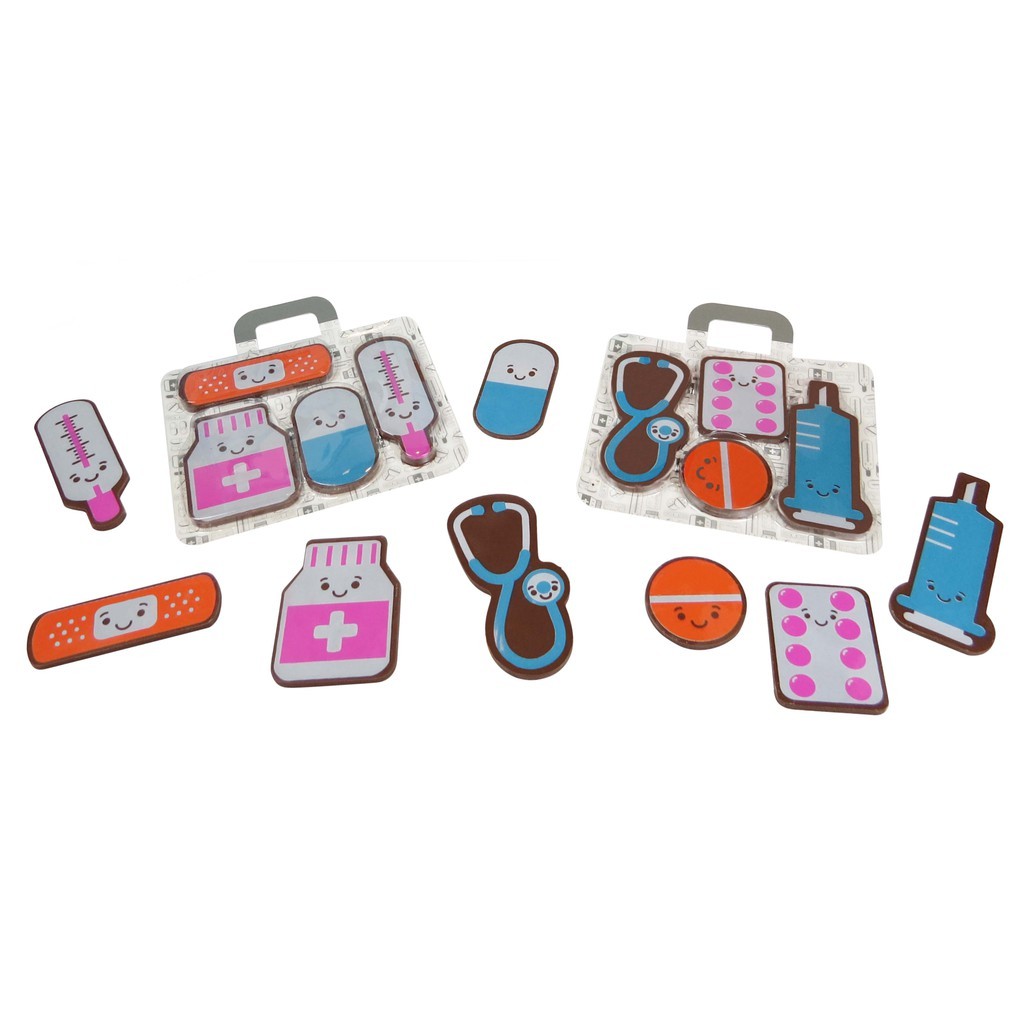 มิลล์ช็อกโกแลต ชุด Doctor kids แพ็คกล่อง 6 ชิ้น จากช็อกโกซิตี้ Chococity Milk Chocolate Doctor kids 1 box - รูปที่ 2