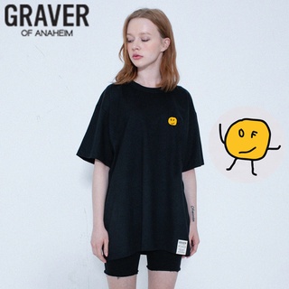 [GRAVER] เสื้อยืด UNISEX ของแท้ 100% (ลาย - โลโก้ลายจุดวาด