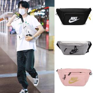 NIKE พร้อมส่ง กระเป๋าคาดอกผู้ชาย กระเป๋าคาดเอว กระเป๋าคาดอกสีดำ Running