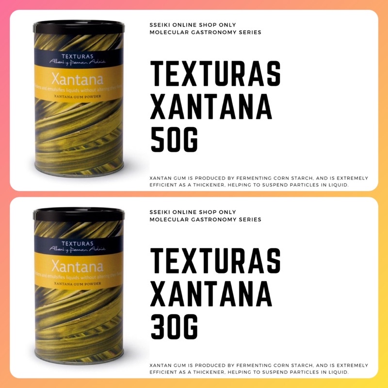 Texturas Xantana 🌟แบ่งขาย  50/30 g.