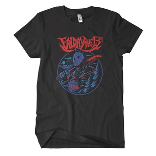 เสื้อยืด คอกลม พิมพ์ลาย Friday The 13 Fun Cult Horror Zombie Slasher Jason Freddy Scream Metal แฟชั่นยอดนิยม