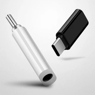 Cre สายเคเบิลอะแดปเตอร์เสียงดิจิทัล Type-C เป็น 3.5 มม.