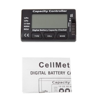 Wili Rc Cellmeter 7 อุปกรณ์ตรวจสอบความจุแบตเตอรี่ดิจิตอลสําหรับ Nicd Nimh Lipo Life Li - Ion