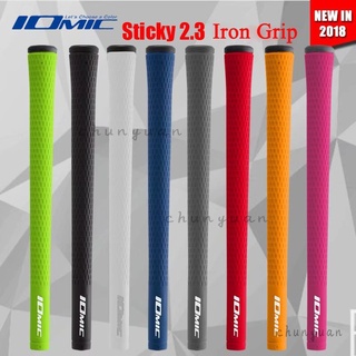 IOMIC Sticky 2.3 เหล็ก  ไม้ club grip TPE วัสดุประสิทธิภาพสูง 10 ชิ้น  ล็อต