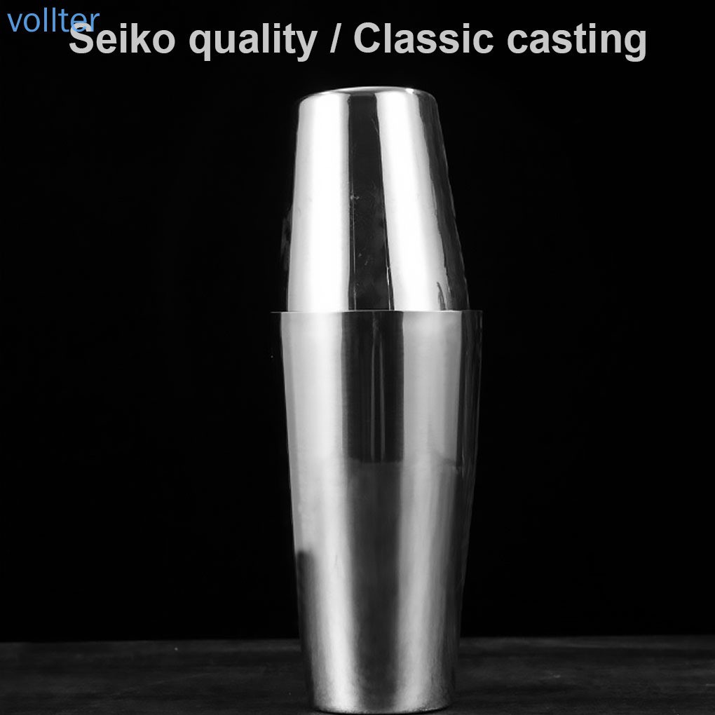 №☎VOLL Cocktail Boston Shaker Set Stainless Steel Martini Drinks for
