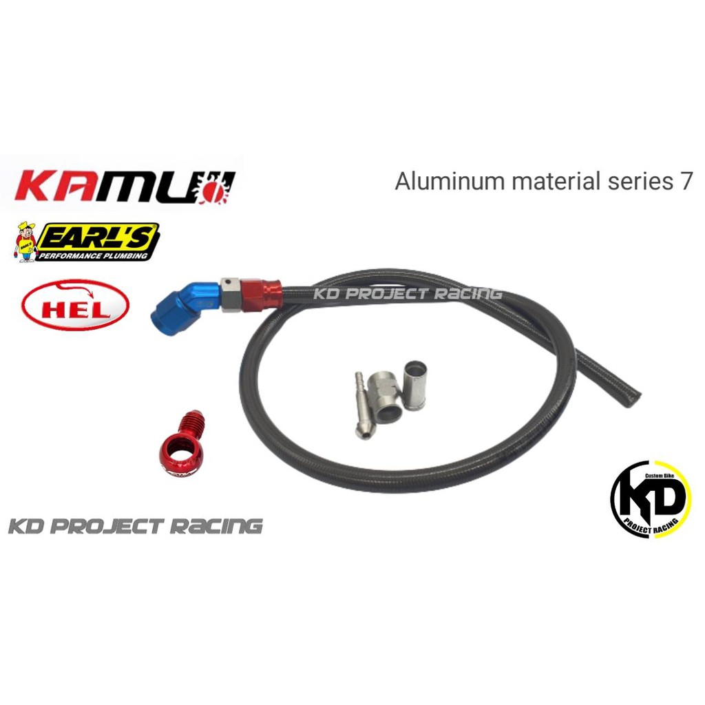 สายเบรคปั้มหลัง Forza300,350 ,ADV350 หัวสาย เป็นแบรนด์ Kamui - รูปที่ 2