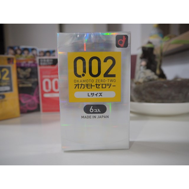 Okamoto 0.02 Excellent L size (ถุงยางอนามัยโอกาโมโต้ 002)