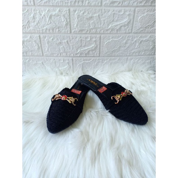 Dixie Flatshoes ล่าสุดรองเท้าผู้หญิง Bapau Ballet Slip On รองเท้าถัก Dixie รุ่น