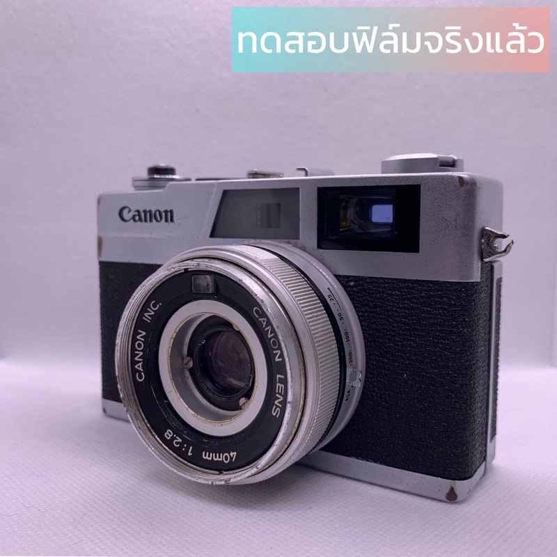 กล้องฟิล์ม Canon Canonet 28 สภาพใช้งาน อะไหล่