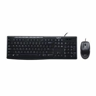 Logitech MK200 Media Desktop (คีย์บอร์ดและเมาส์) (ENG/THAI) KEYBOARD+MOUSE