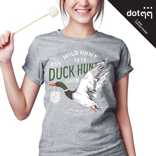 dotdotdot เสื้อยืด Concept Design ลาย Hunting (Grey)