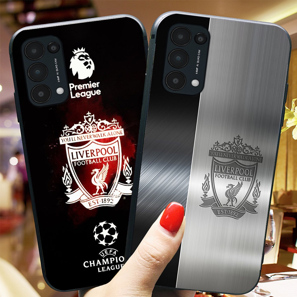เคสโทรศัพท์สําหรับ oppo reno 5 / oppo reno 5 4g / oppo reno 5 5g แบรนด์ฟุตบอลตับ