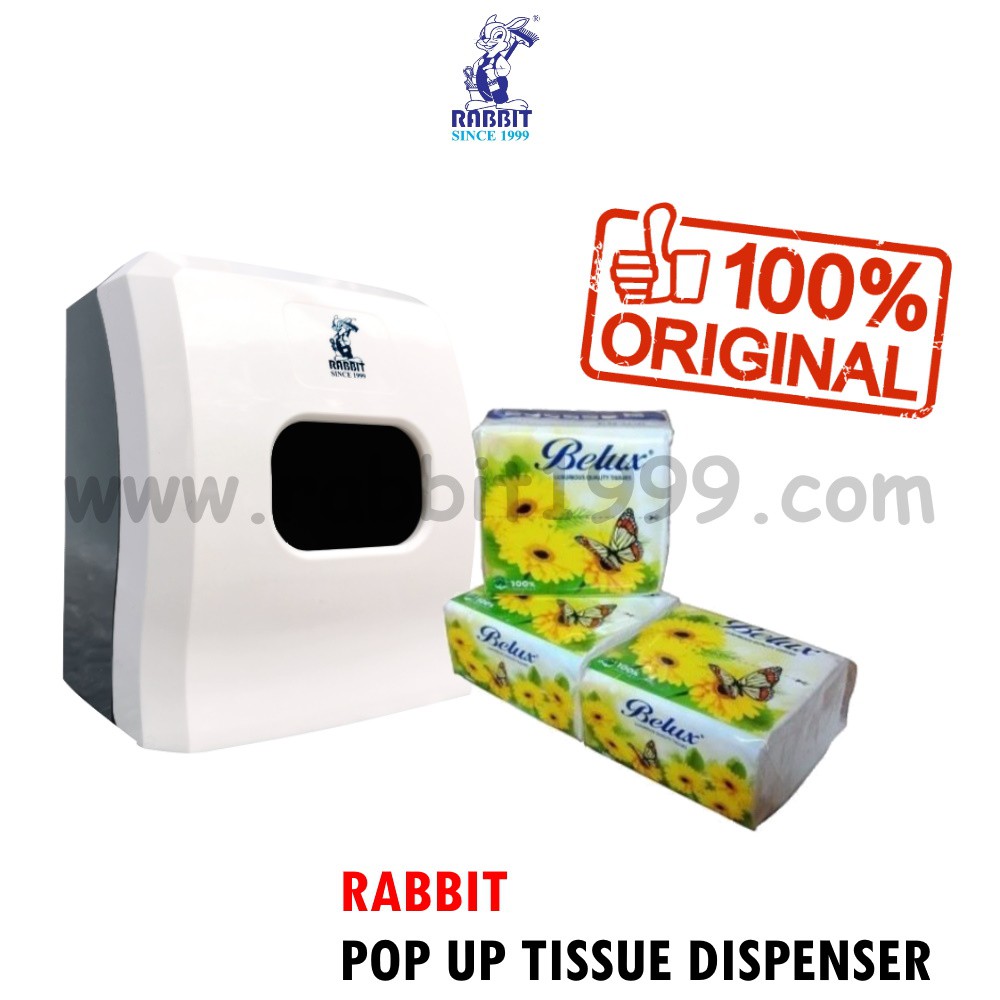 RABBIT POP UP TISSUE DISPENSER - Pop Up Tissue Dispenser / Pop Up Dispenser | Table Tissue Dispenser