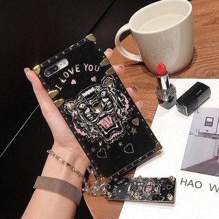 For Xiaomi Mi 10T 12 11T 11 Lite POCO M3 X3 NFC Redmi 10 10A 9 9A 9C 9T 10C Note11 Note10 Note8 Note9 Pro Note9S Note11S Note10S Fashion Brand Tiger Square Phone Case