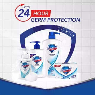 Safeguard เซฟการ์ด ครีมอาบน้ำ แอนตี้แบค หัวปั๊ม 450-550 มล. ไม่เหนียว เหนอะหนะ เหมาะสำหรับทุกคน